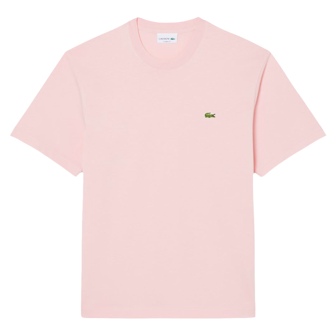 Lacoste Men's Cotton Tee - Light Pink