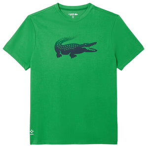 Lacoste Men's Medvedev Croc Tee - Green