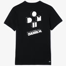 Lacoste Men's Medvedev X Tennis Ultra Dry Tee - Noir