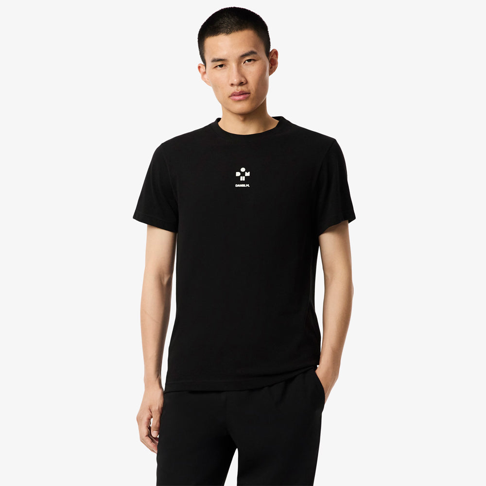 Lacoste Men's Medvedev X Tennis Ultra Dry Tee - Noir