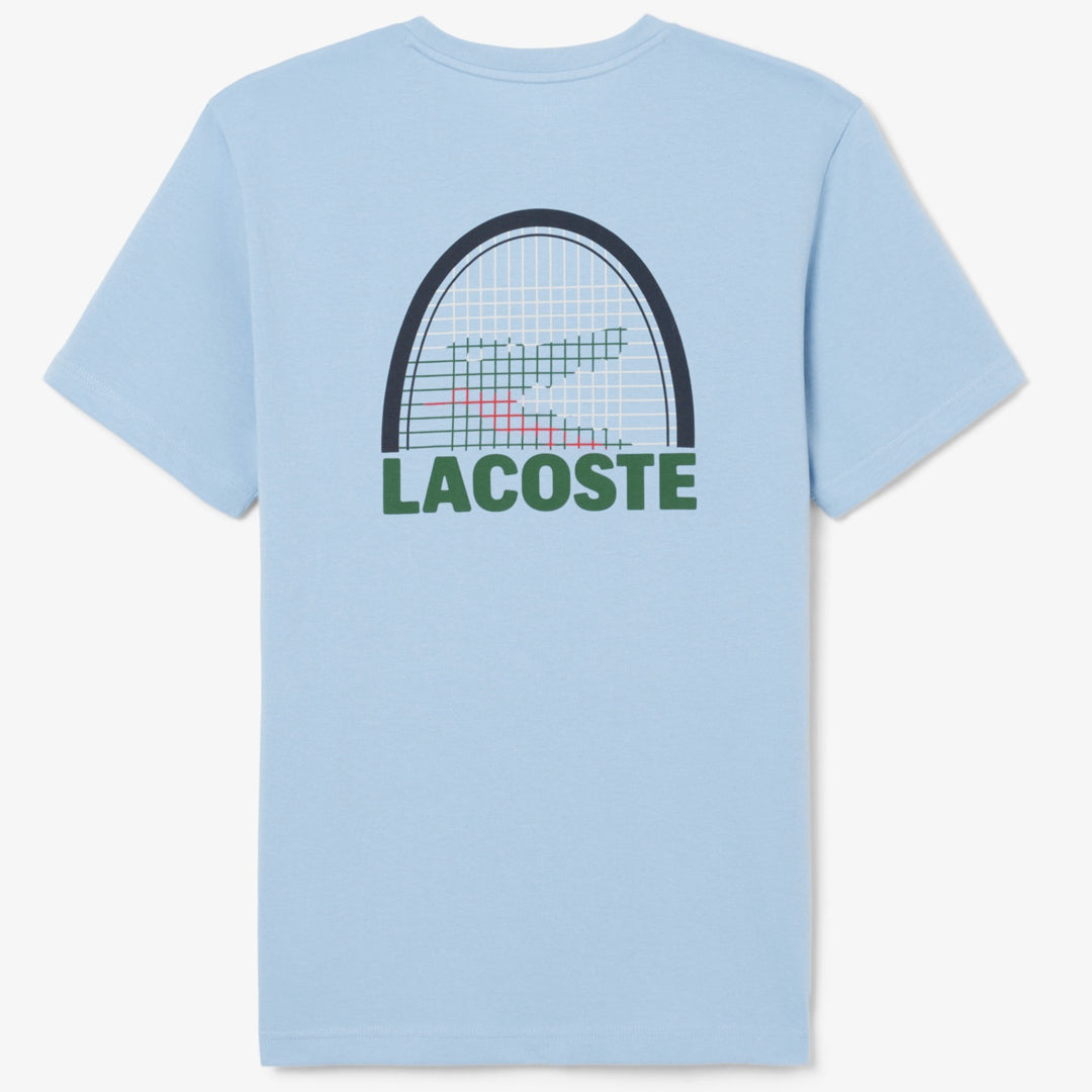 Lacoste Men's Medvedev X Tennis Tee - Light Blue