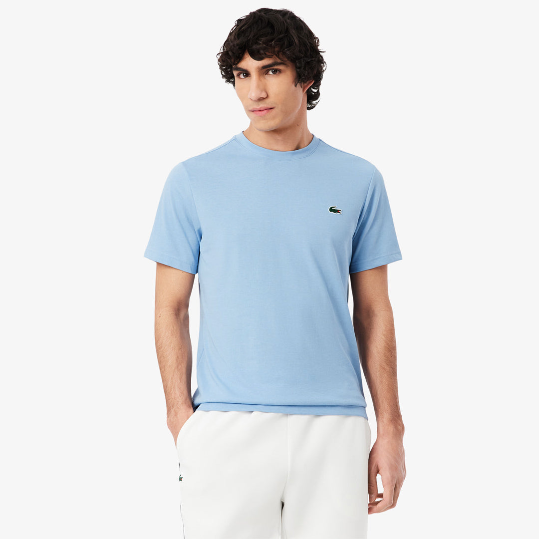 Lacoste Men's Medvedev X Tennis Tee - Light Blue