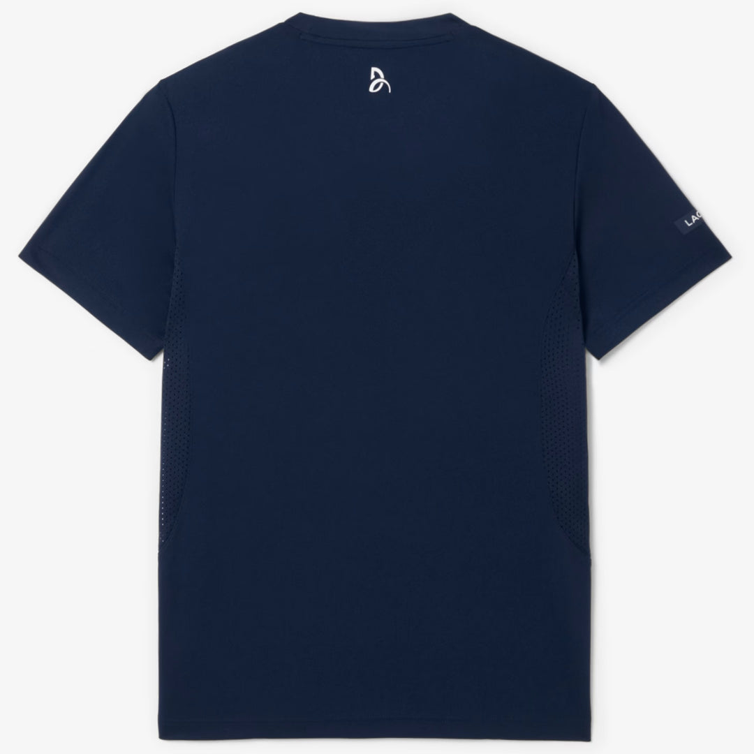 Lacoste Men's Djokovic X Tennis Crew - Navy Blue