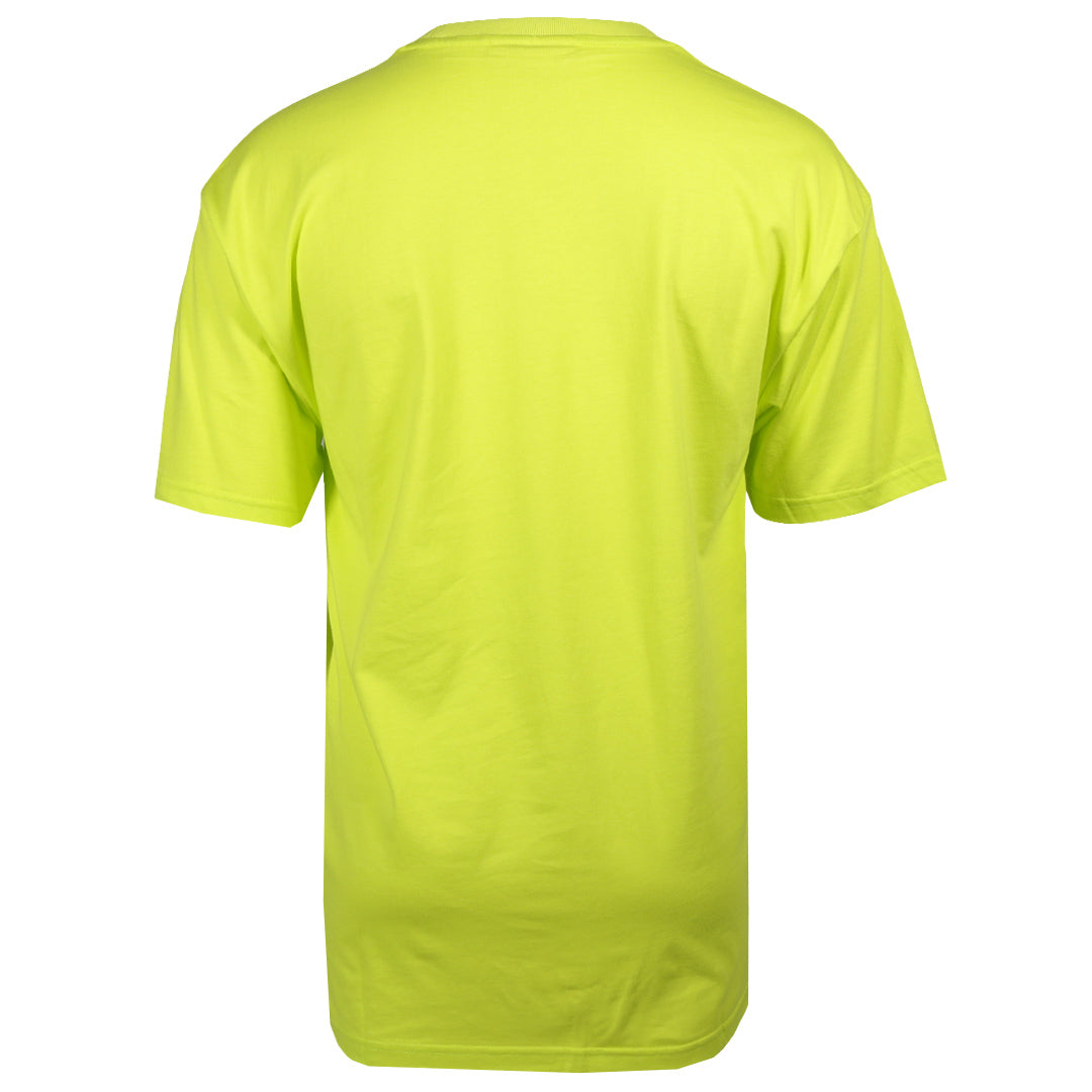 Fila Men's Drip Graphic Tee - Neon Yellow/Blue