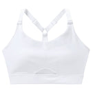 Fila Women's Medium Support Adjustable Strap Bra - White