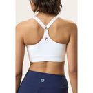Fila Women's Medium Support Adjustable Strap Bra - White