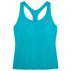 Fila Women's Essentials Racerback Tank - Scuba Blue