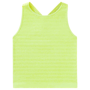Fila Women's Ace Seamless Tank - Shadow Lime