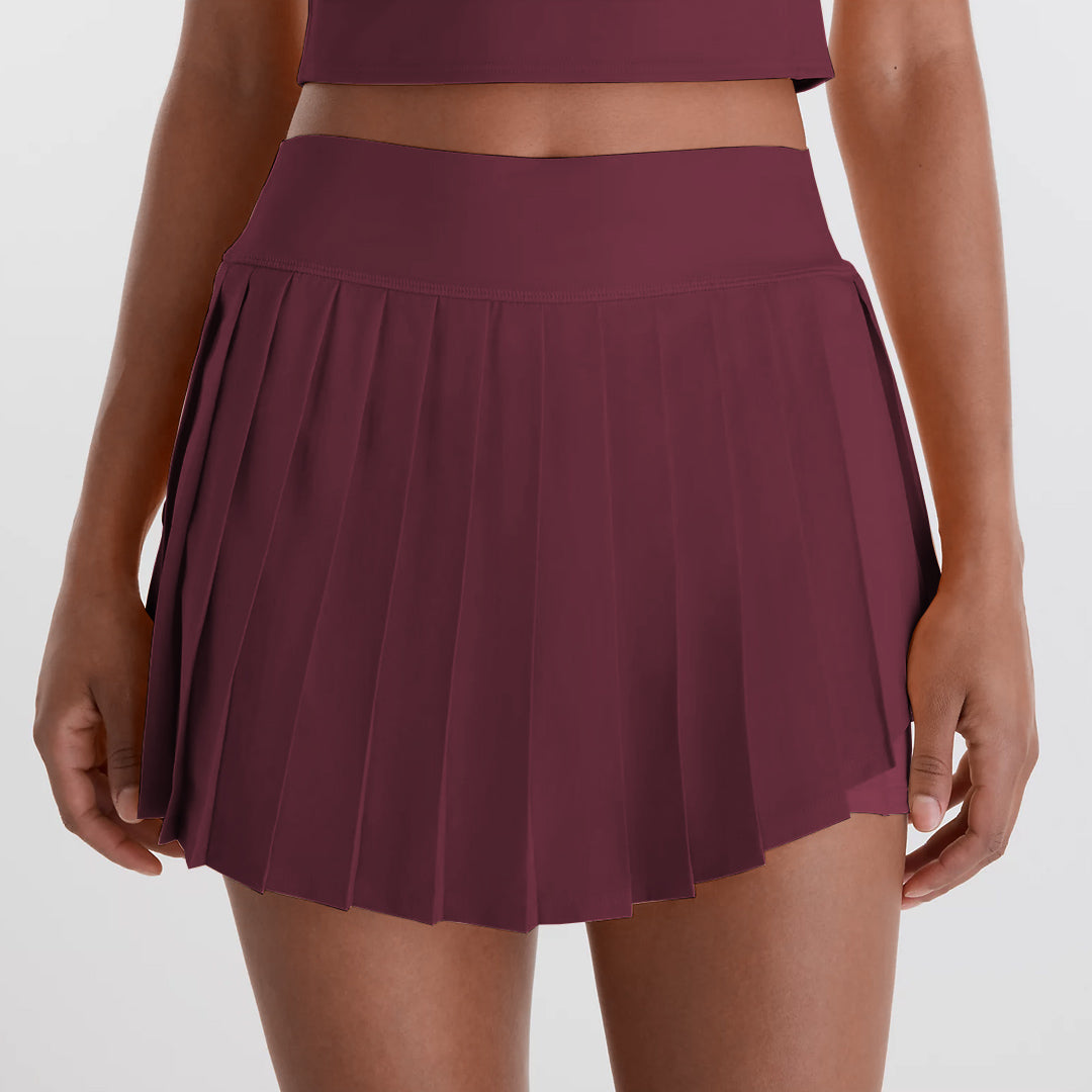 New Balance Women's Tournament NYC Skort - Mulled Wine