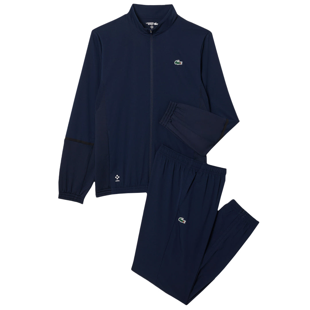 Lacoste Men's Medvedev X Tennis Track Suit - Navy – Merchant of Tennis
