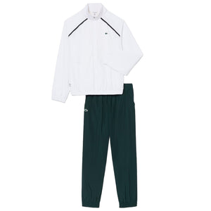 Lacoste Men's Medvedev X Tennis Track Suit - White/Sinople