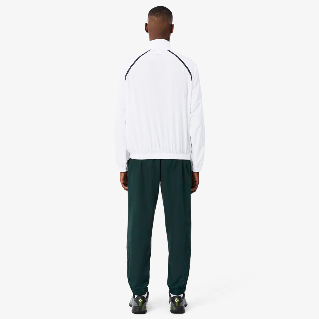 Lacoste Men's Medvedev X Tennis Track Suit - White/Sinople