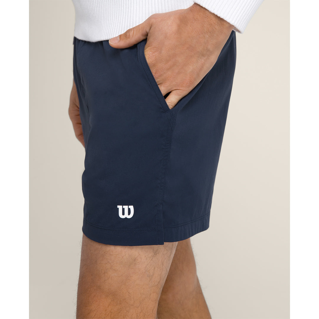 Wilson Men's Tennis Volley Unlined 6" Short - Navy