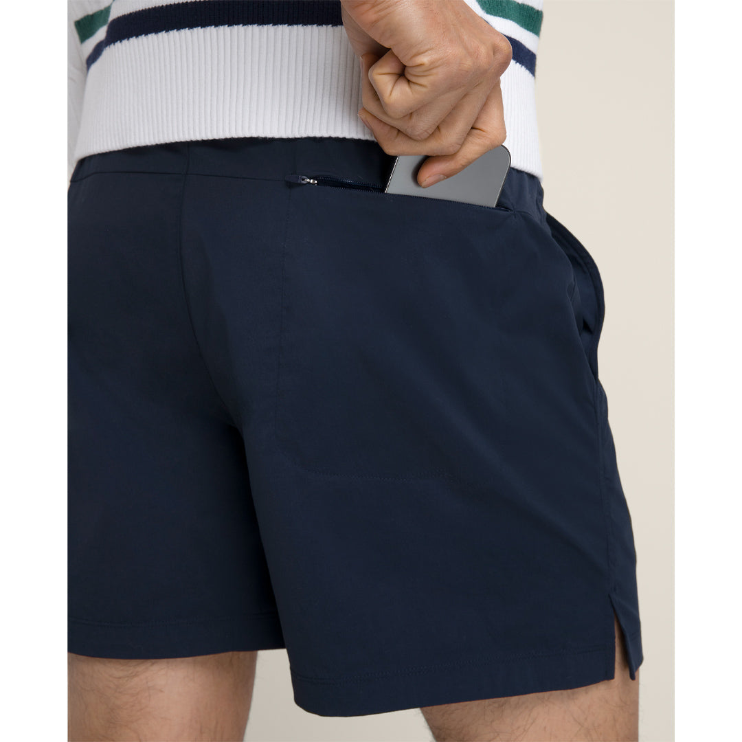 Wilson Men's Tennis Volley Unlined 6" Short - Navy