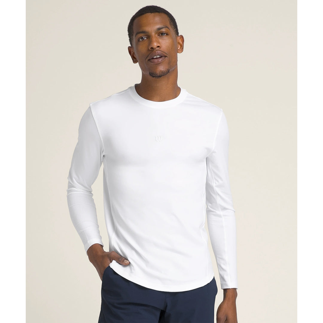 Wilson Men's Everyday Performance Long Sleeve - White