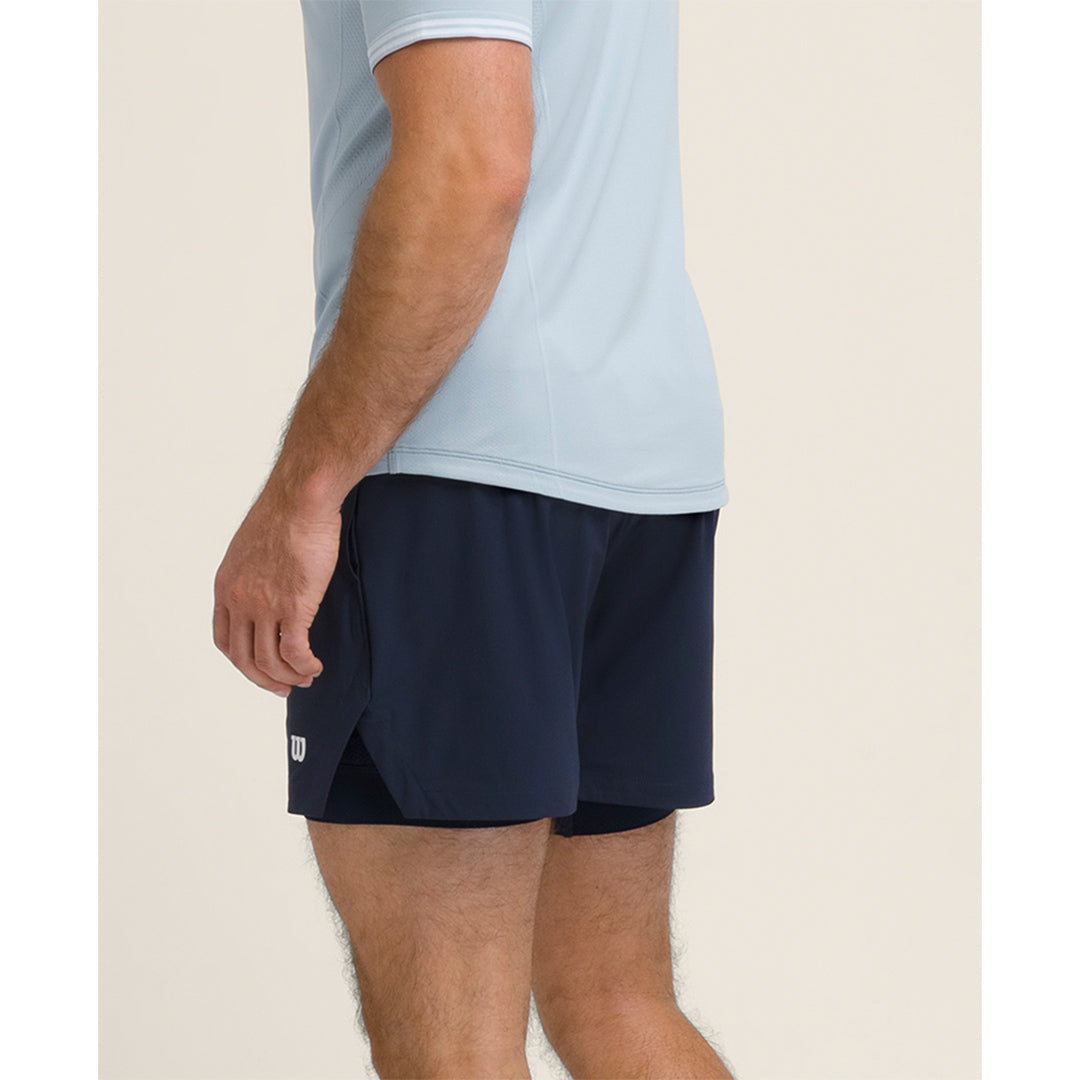 Wilson Men's Set Point 5" Lined Short - Navy