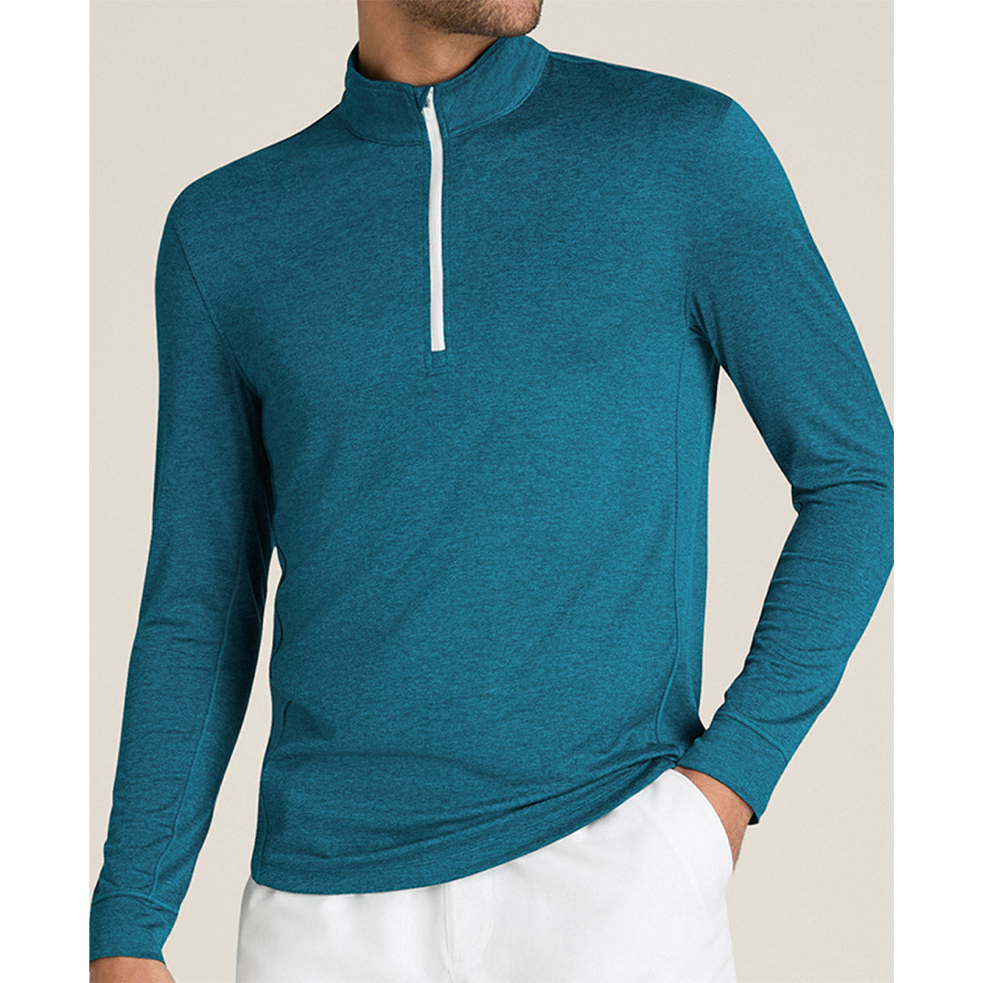 Wilson Men's Everyday Performance Half Zip Long Sleeve - Lyons Blue