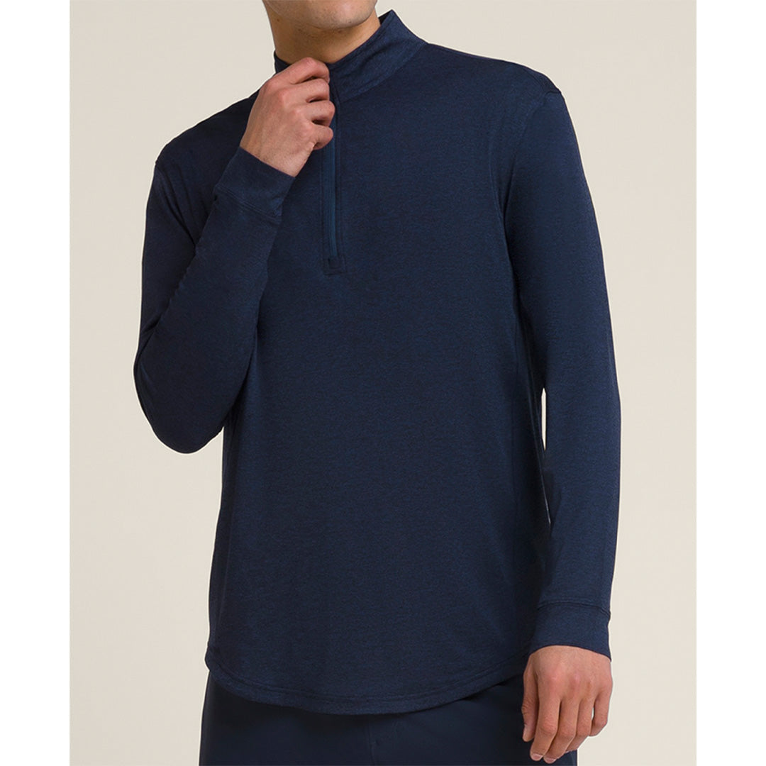 Wilson Men's Everyday Performance Half Zip Long Sleeve - Navy