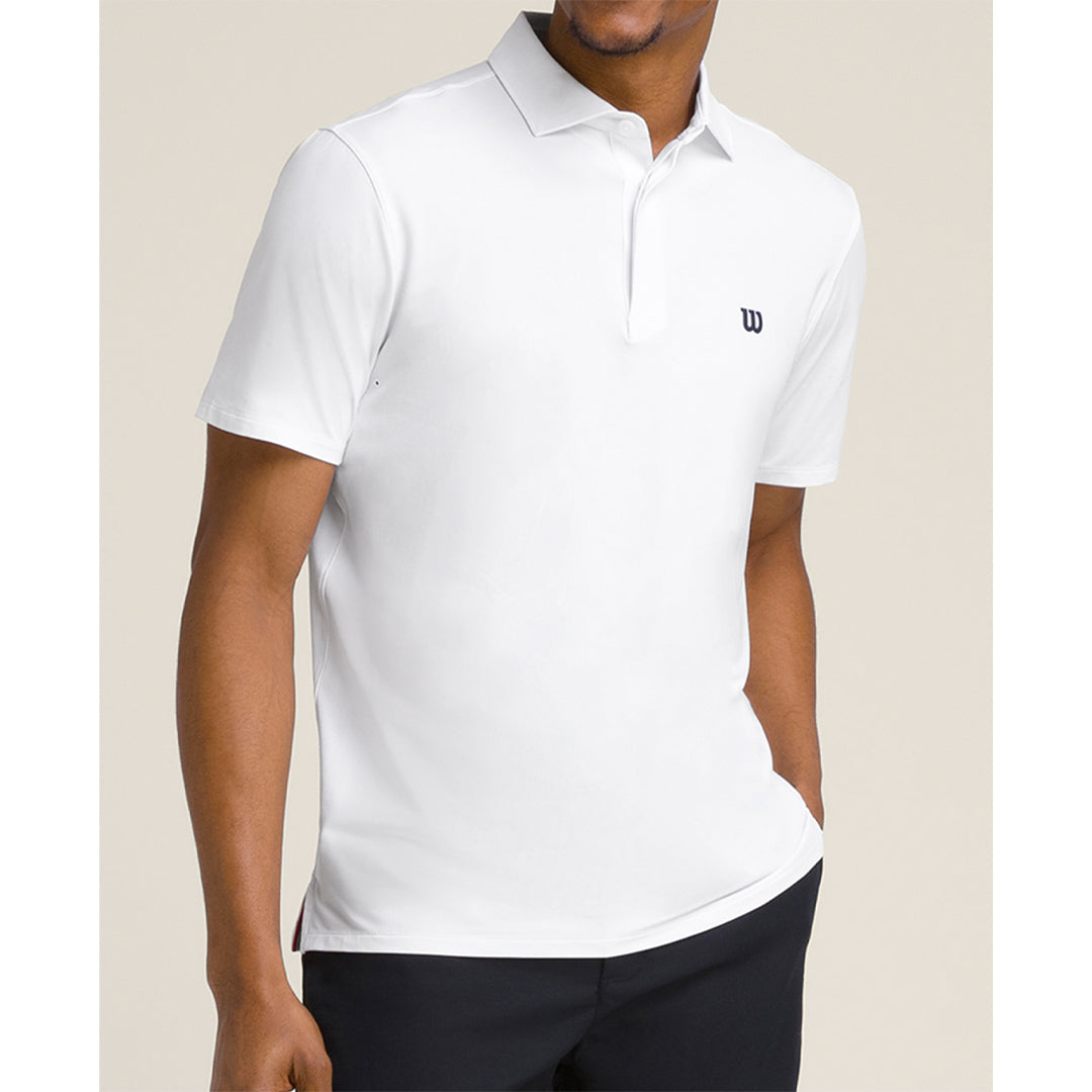 Wilson Men's League Polo - White