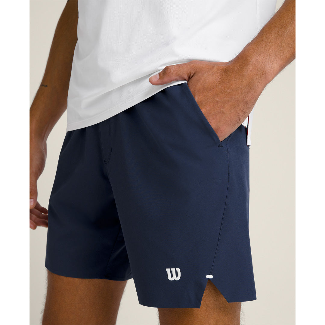 Wilson Men's Tournament 7" Unlined Short - Navy