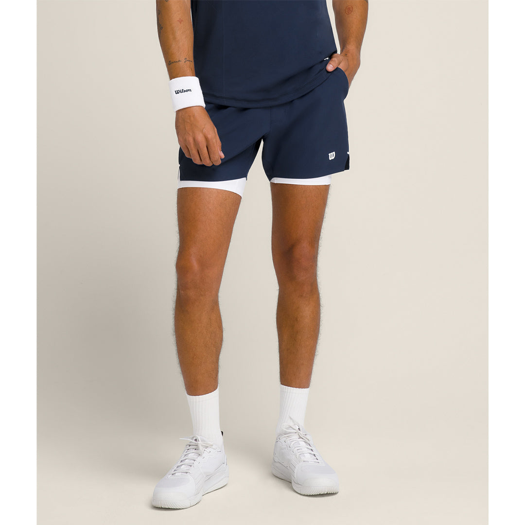 Wilson Men's Tournament V2 5" Unlined Short - Navy