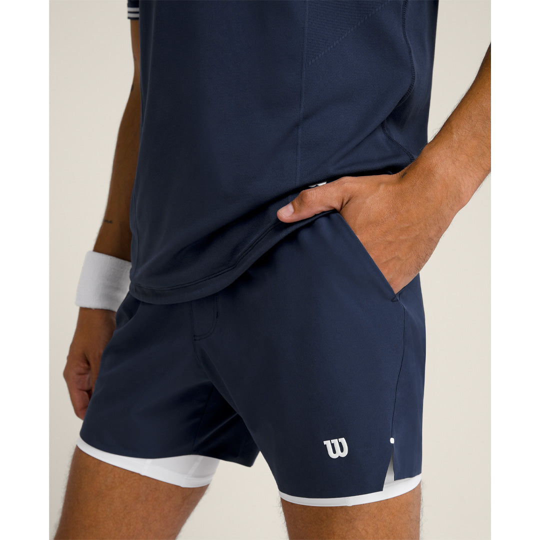Wilson Men's Tournament V2 5" Unlined Short - Navy