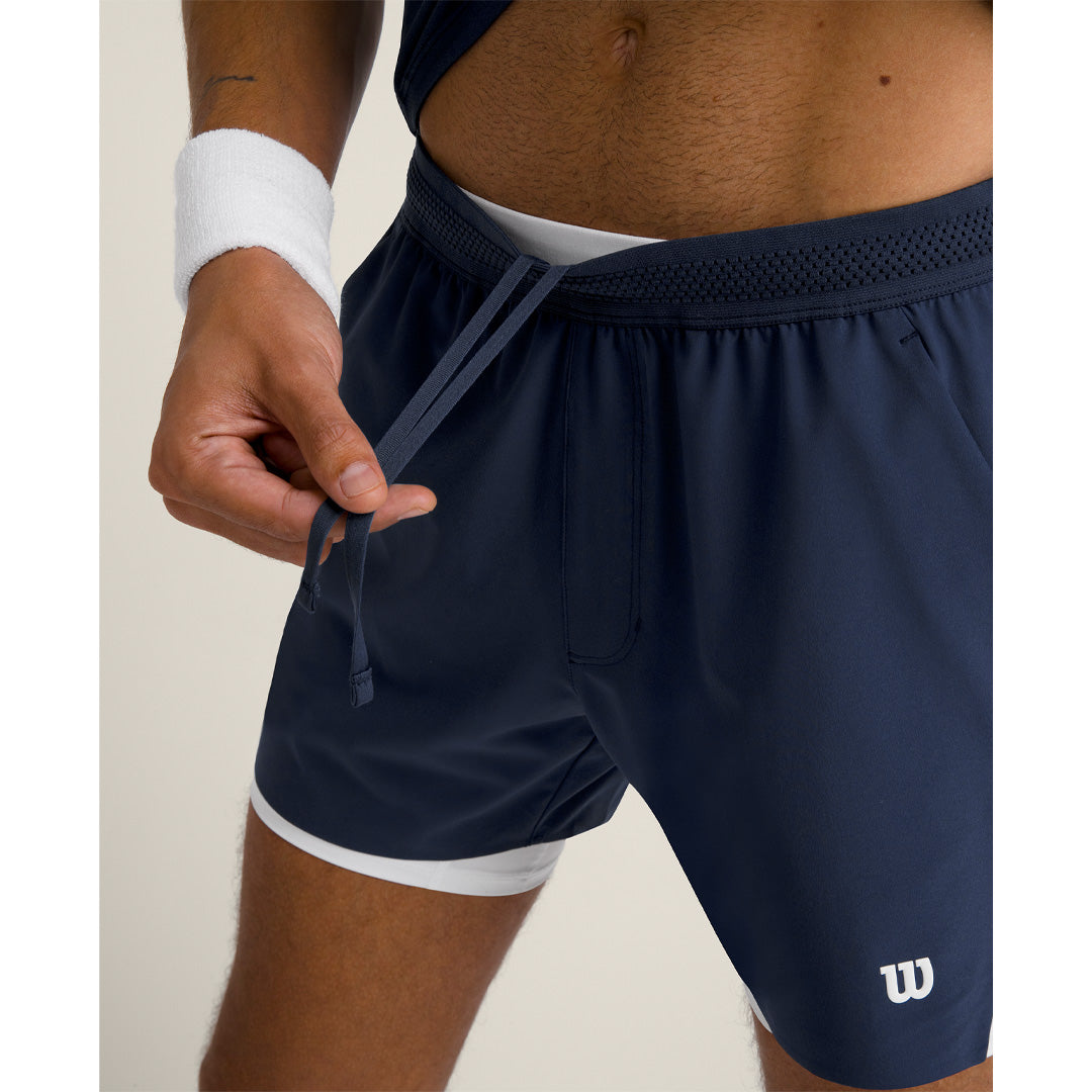 Wilson Men's Tournament V2 5" Unlined Short - Navy