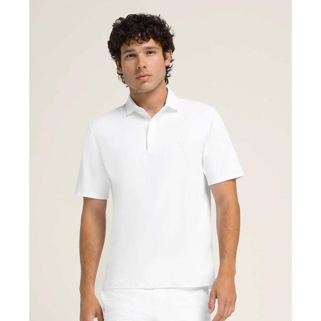 Wilson Men's Challengers Technical Polo - White