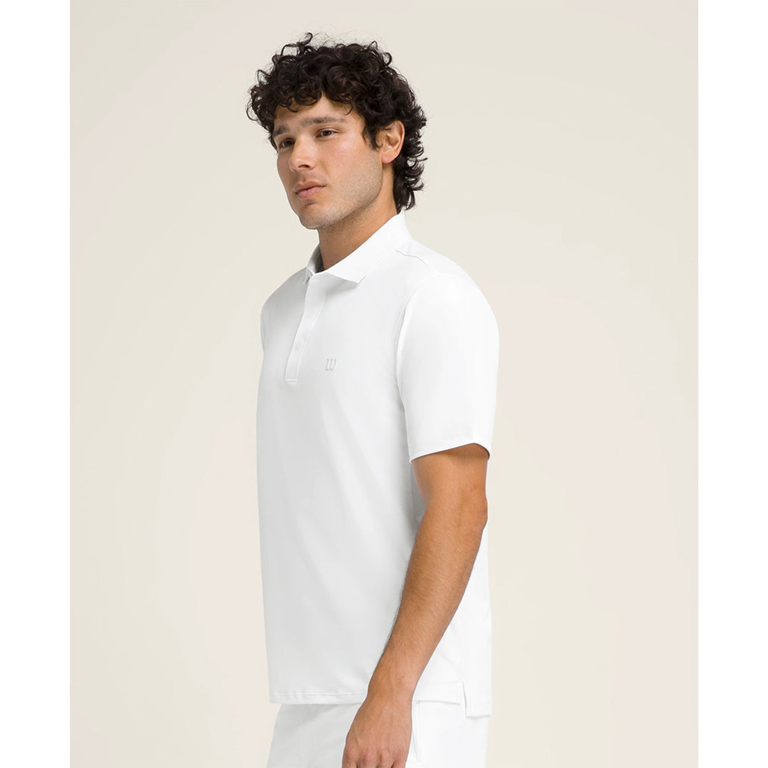 Wilson Men's Challengers Technical Polo - White