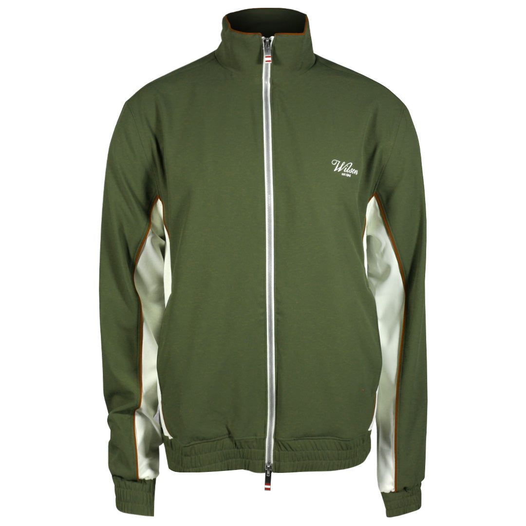 Wilson Men's Grand Slam Colourblock Jacket - Grape Leaf