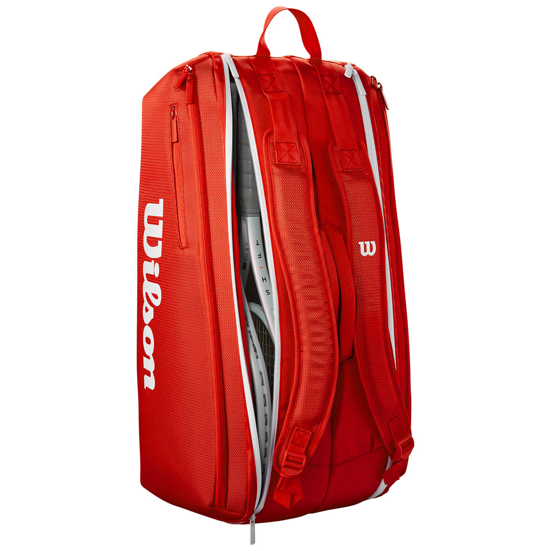 Wilson Super Tour 9 Pack 2025 - Red