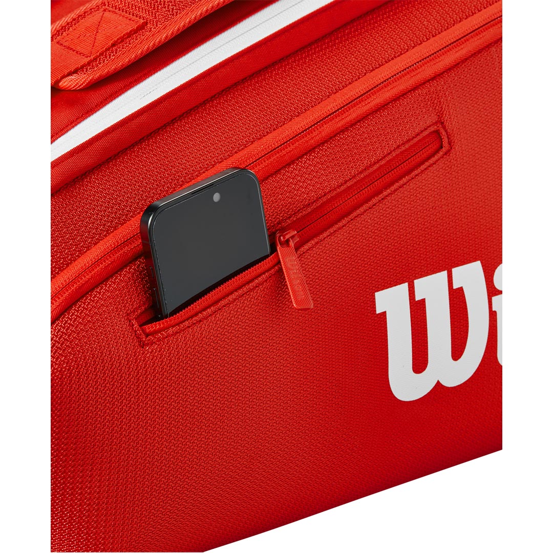 Wilson Super Tour 9 Pack 2025 - Red