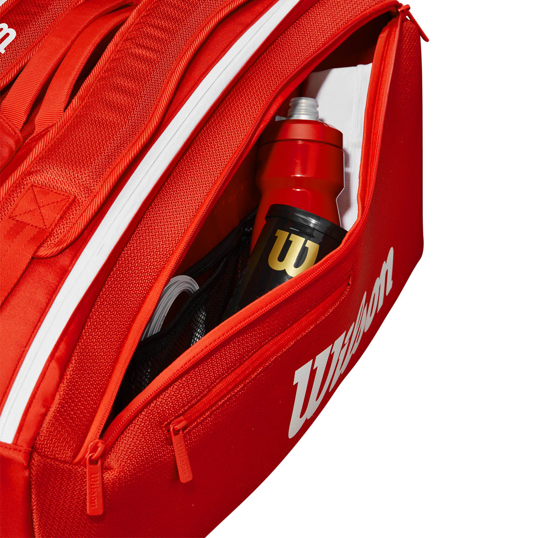 Wilson Super Tour 9 Pack 2025 - Red