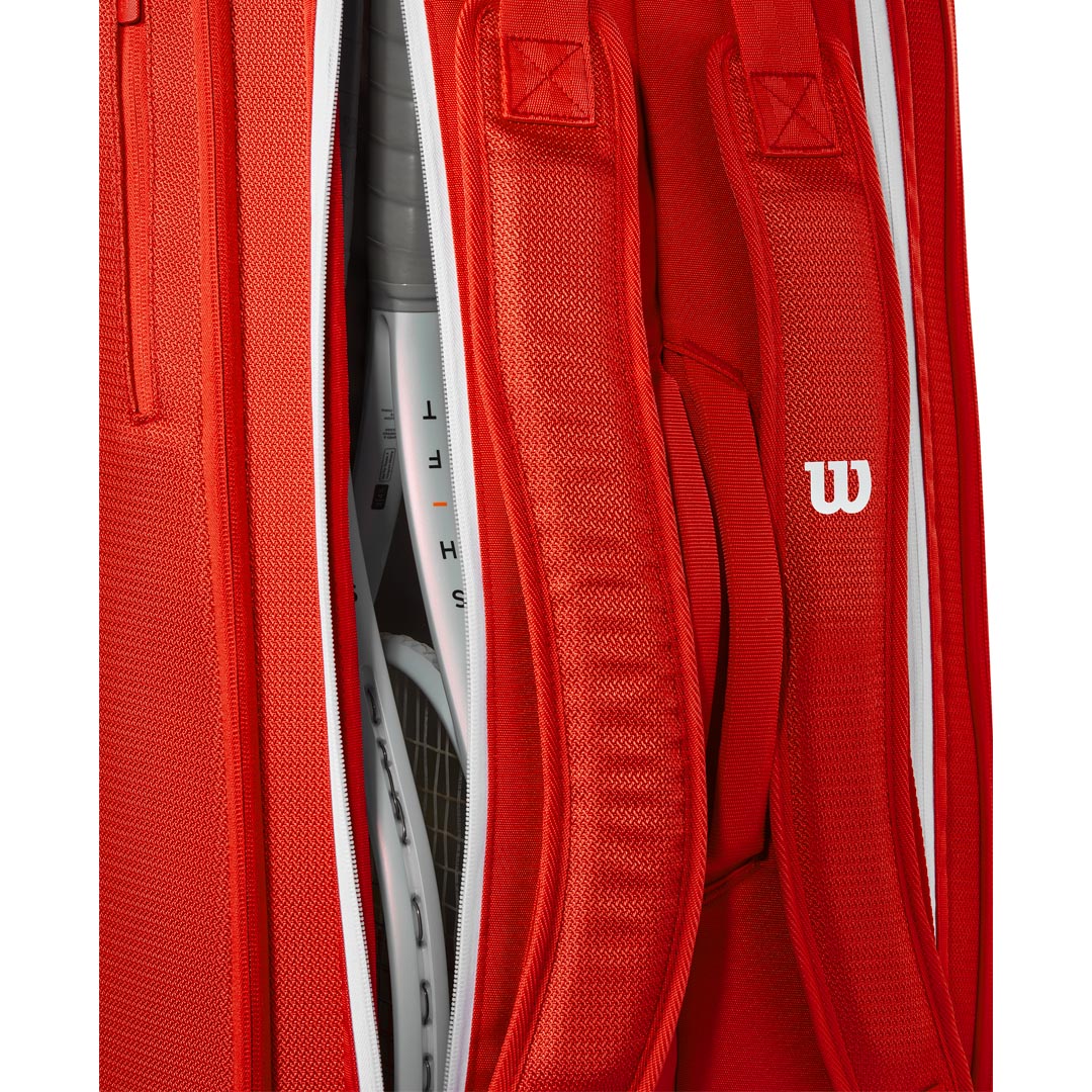 Wilson Super Tour 9 Pack 2025 - Red