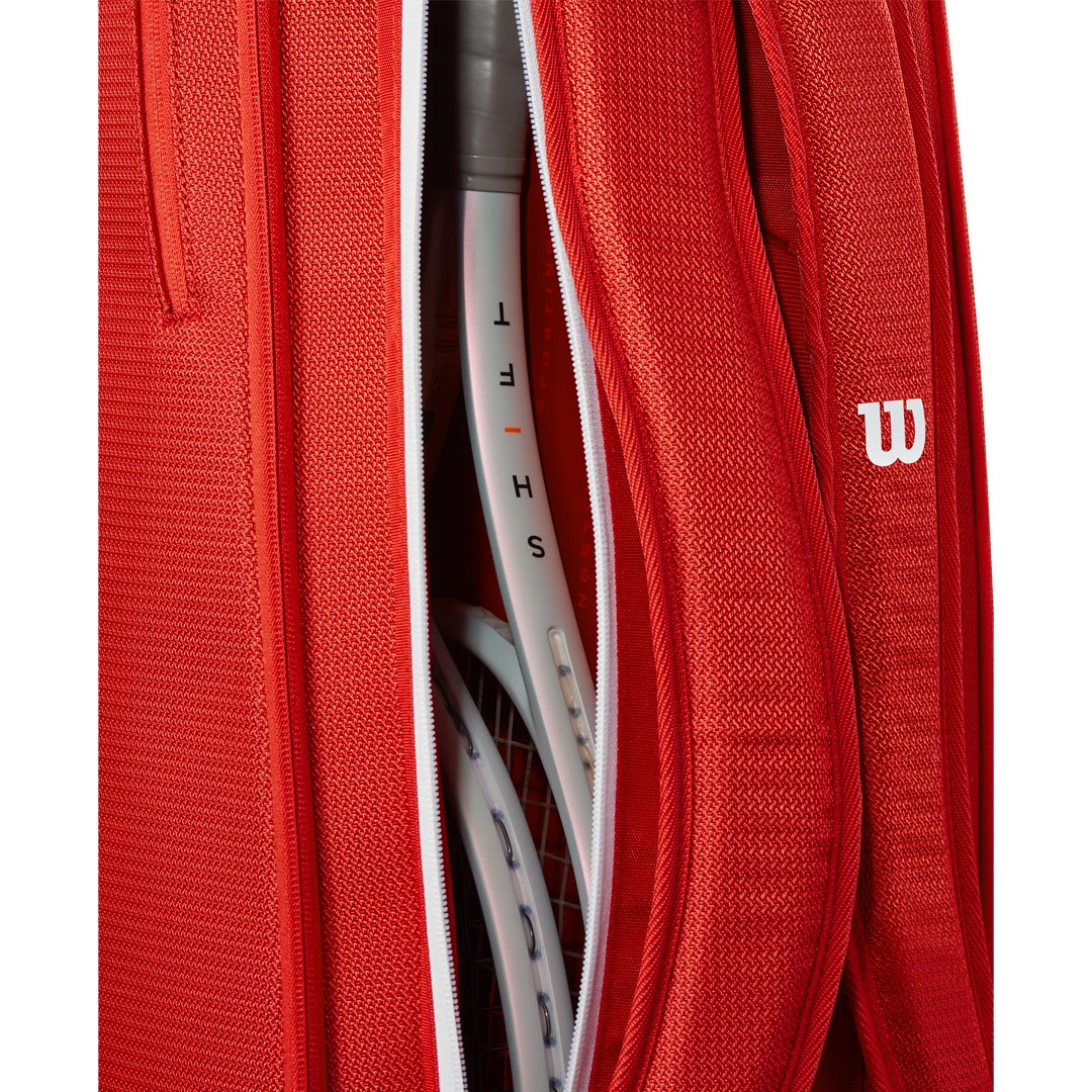 Wilson Super Tour 6 Pack 2025 - Red