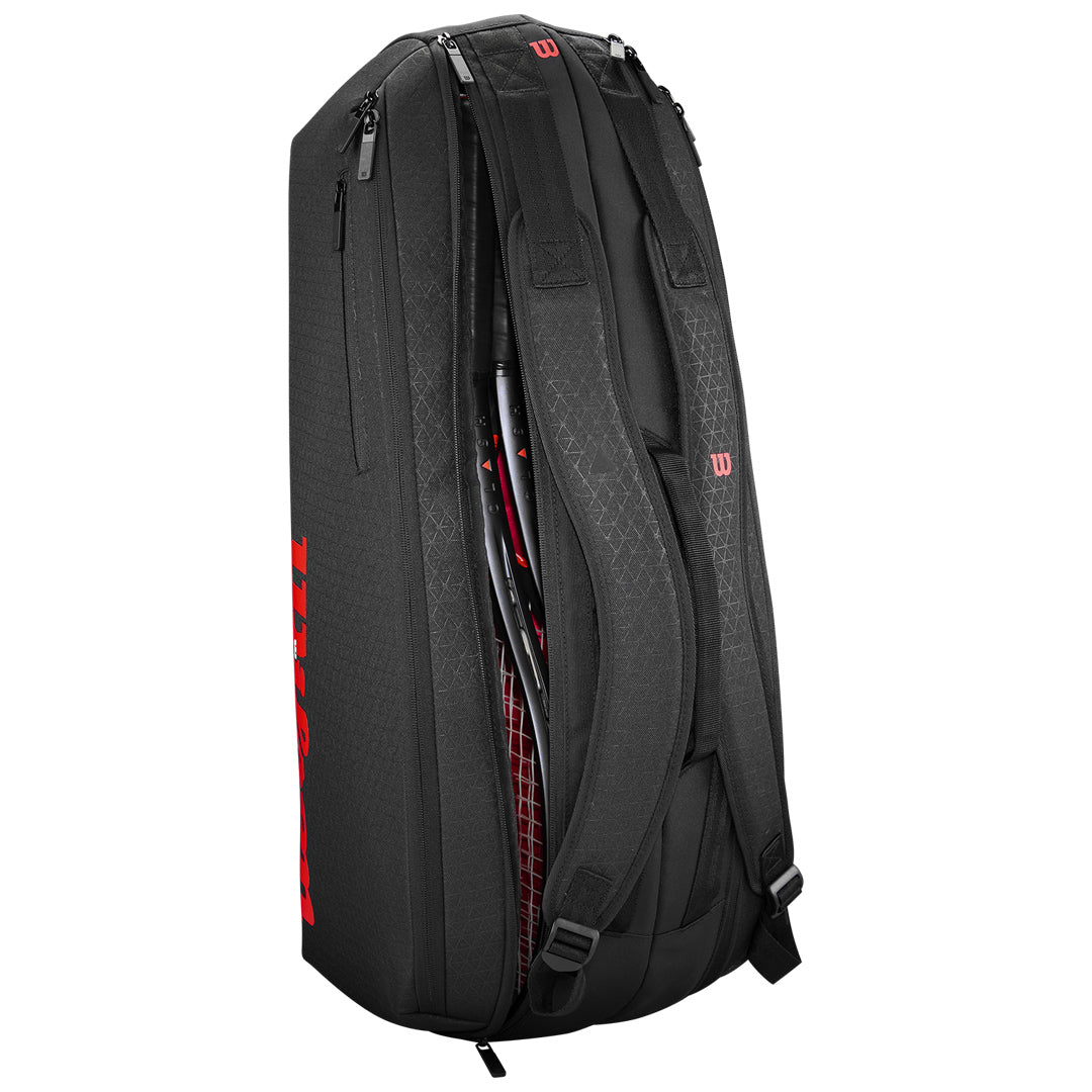 Wilson Clash v3 6 Pack - Black/Infrared