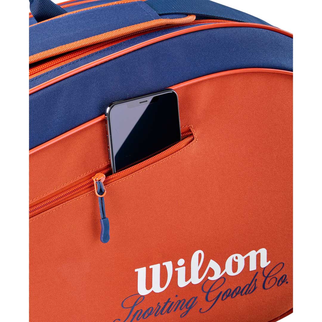 Wilson Roland Garros Team 6 Pack 2026 - Clay/Navy