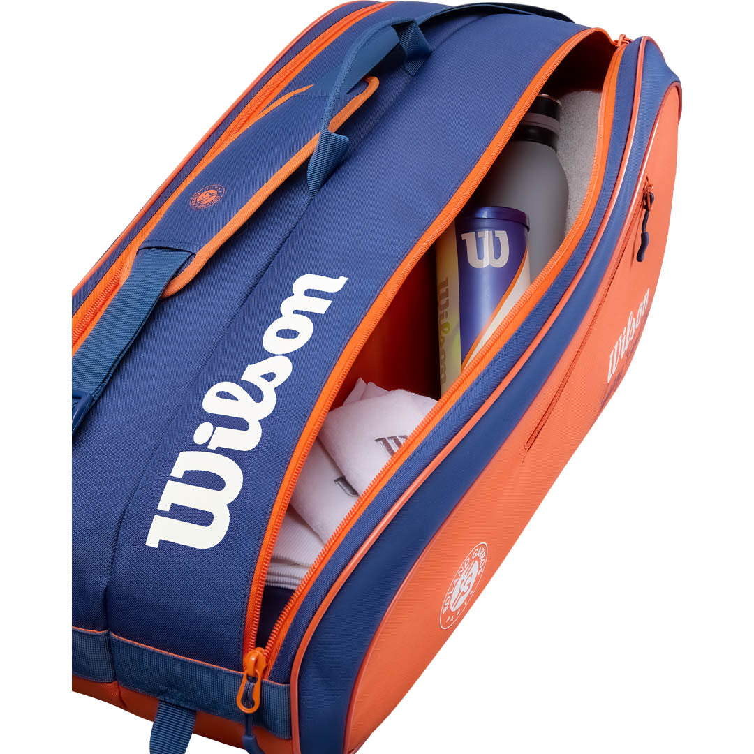 Wilson Roland Garros Team 6 Pack 2026 - Clay/Navy