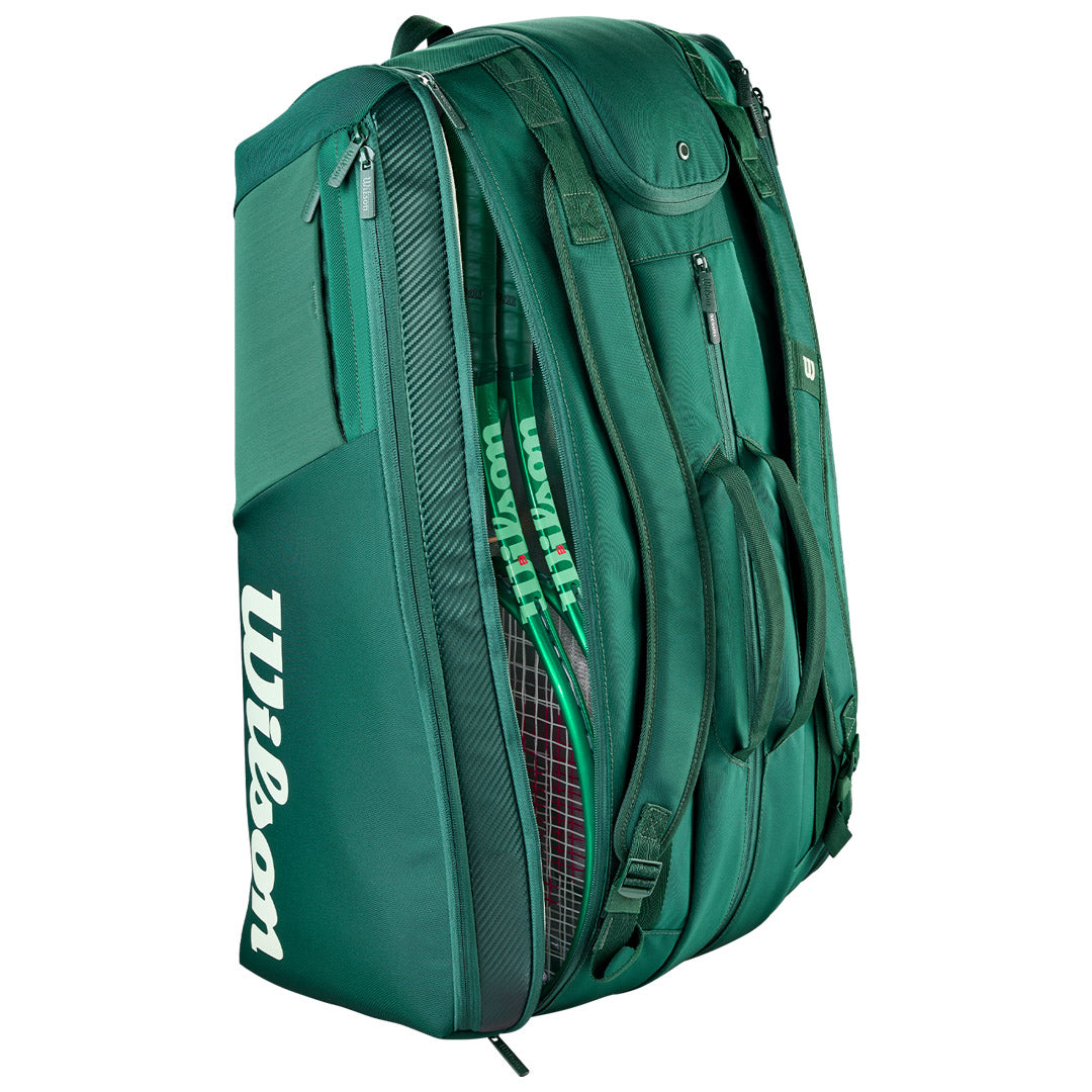 Wilson Blade v10 Super Tour 15 Pack - Championship Green