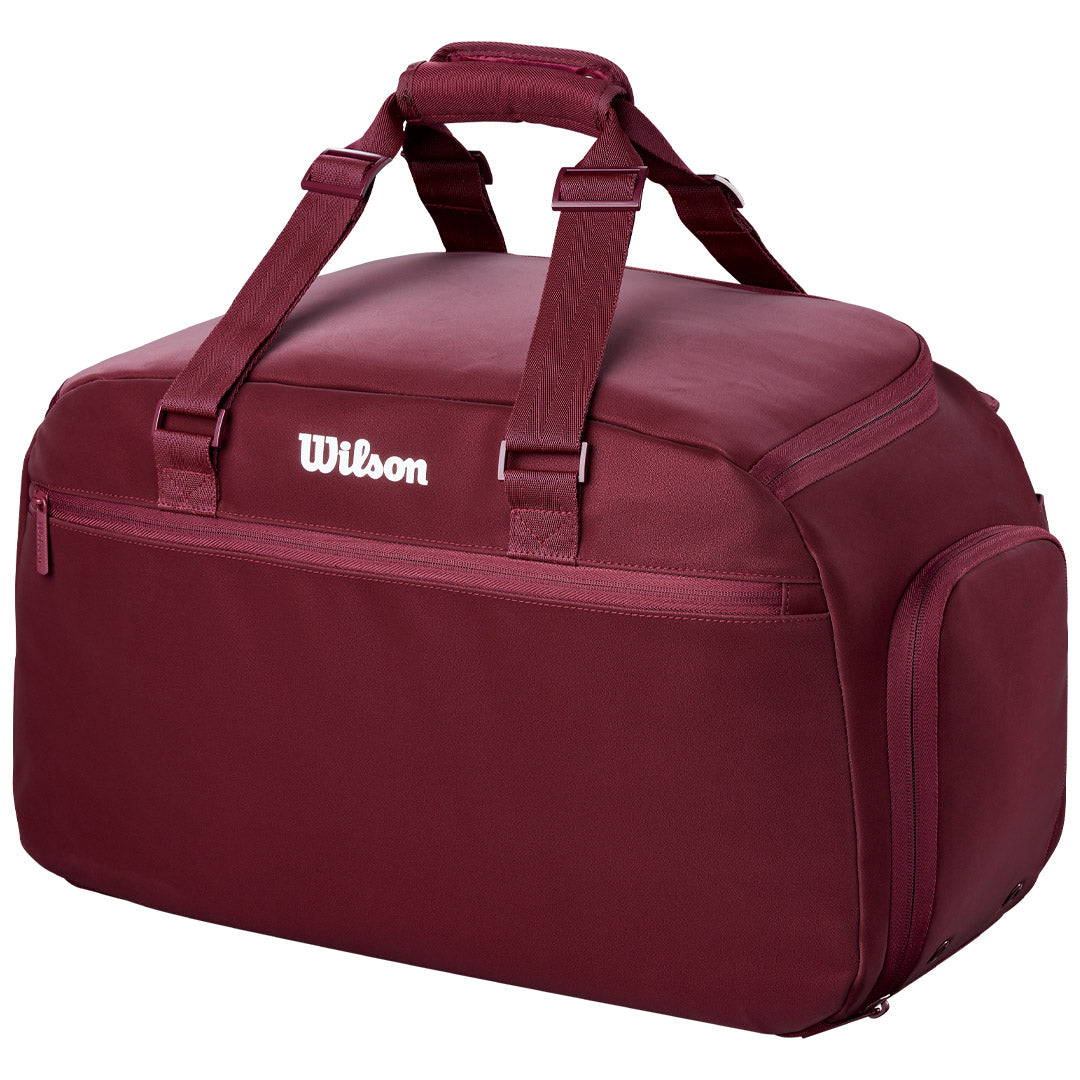 Wilson Defyer v1 Small Duffel - Burgundy