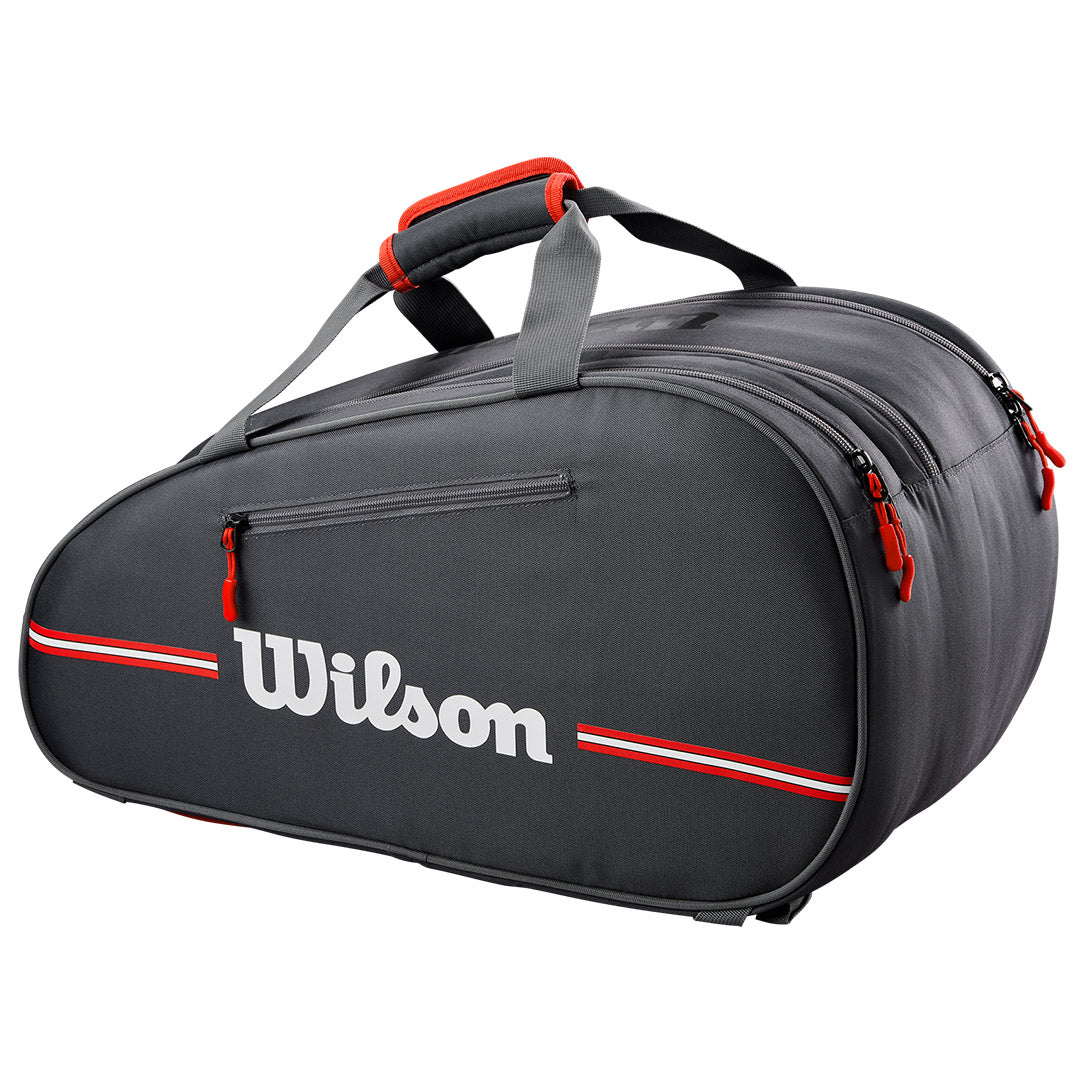 Wilson Team Padel Bag - Grey/Red