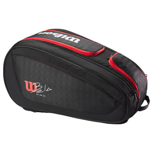 Wilson Bela Pro v3 Padel Bag - Black/Red