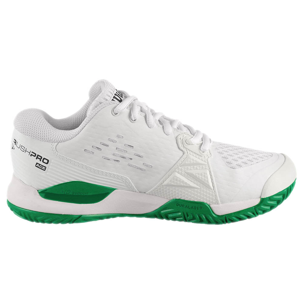 Wilson Junior Rush Pro Ace - White/Bosphorus