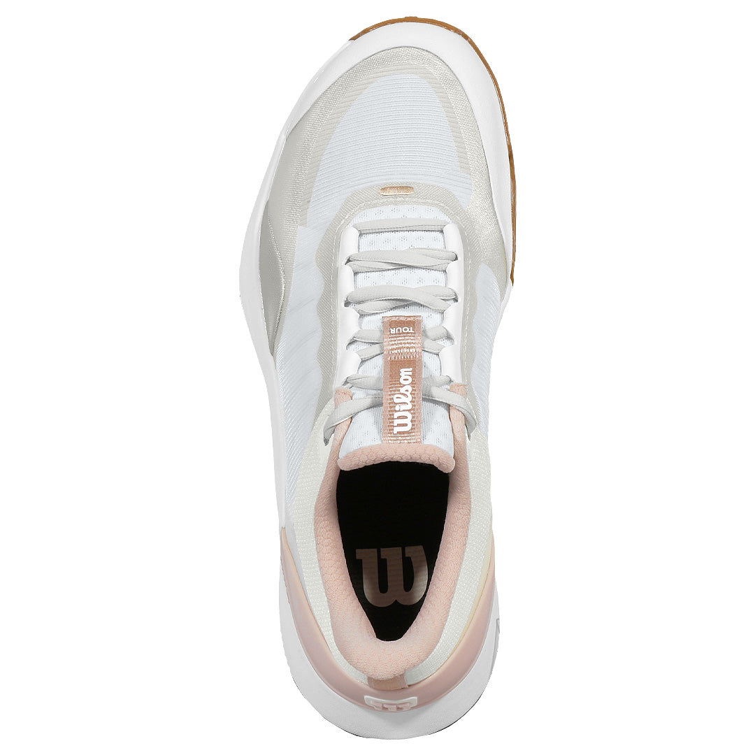Wilson Women's Intrigue Tour - White/Cameo Rose