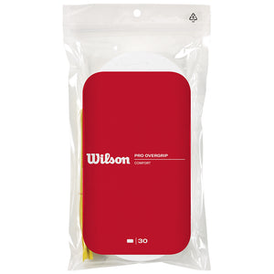 Wilson Pro Overgrip - 30 Pack - White
