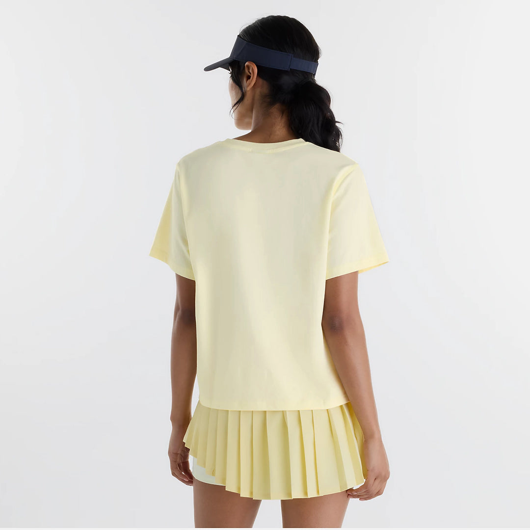 New Balance Women's Tournament Practice NYC Graphic Tee - Dawn Glow