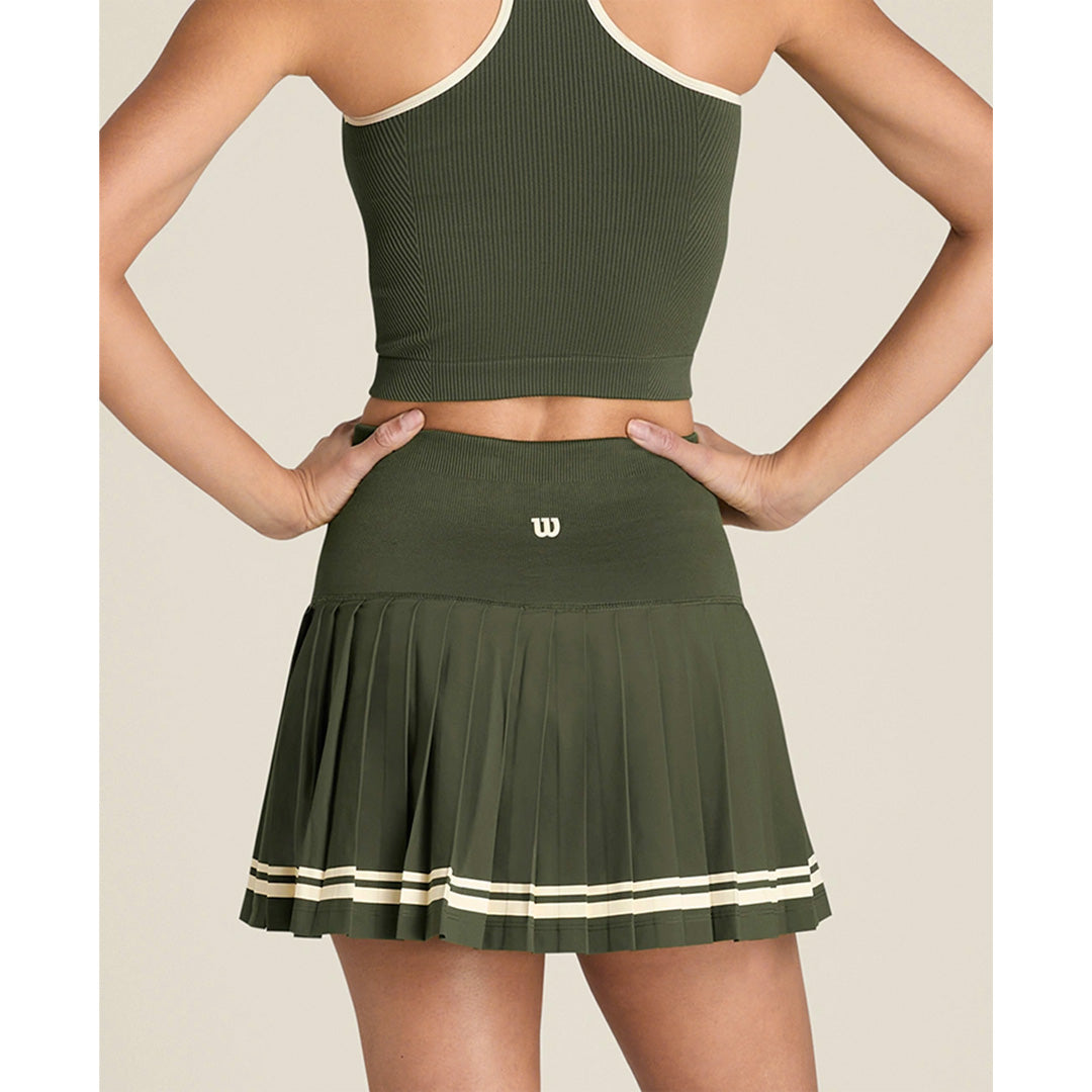 Wilson Women's Midtown Tennis Skirt - Grape Leaf