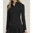 Wilson Women's Brentwood 1/2 Longsleeve Zip - Black