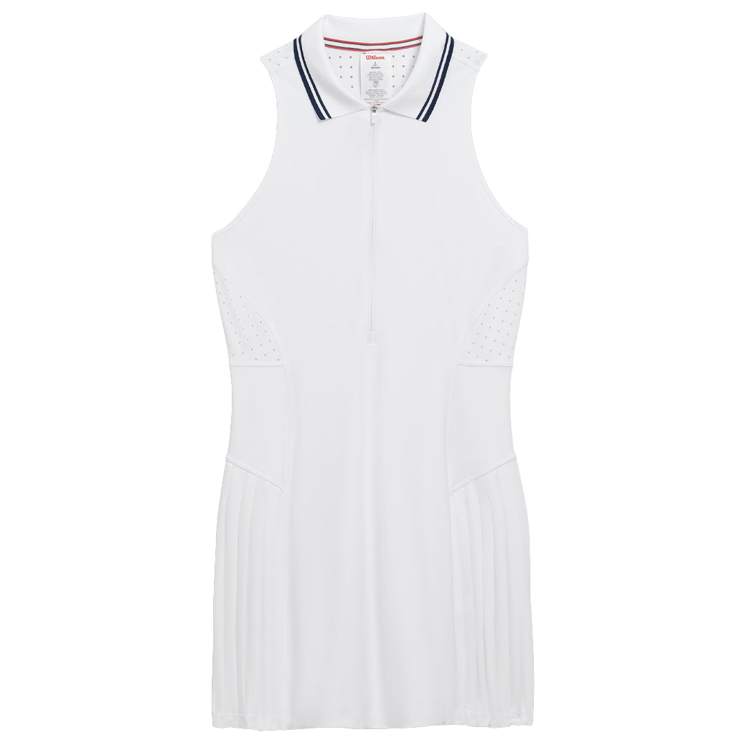 Wilson Women's All Court Tennis Dress - Bright White