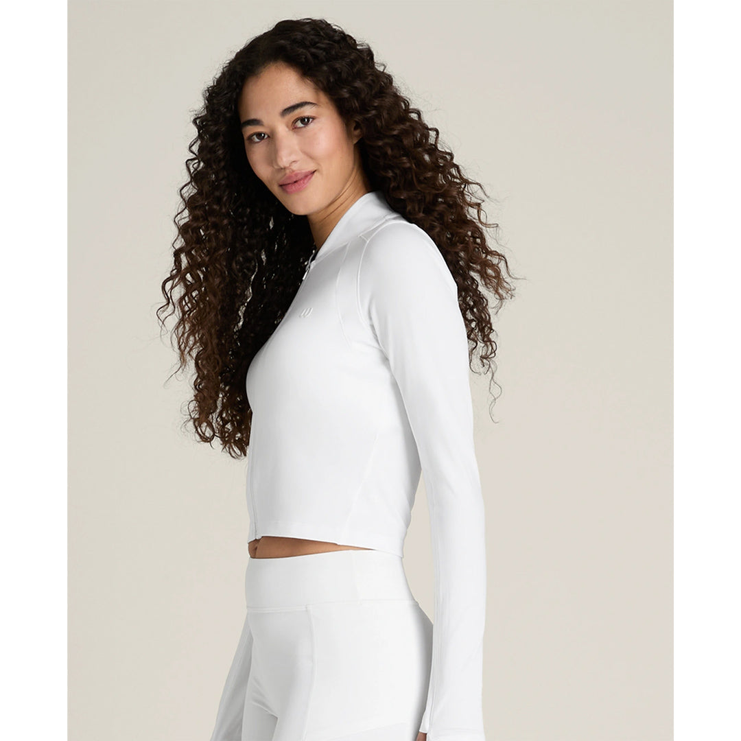 Wilson Women's All Day Full Zip Long Sleeve - White